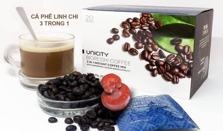 CAFE LINH CHI UNICITY BIO REISHI COFFEE